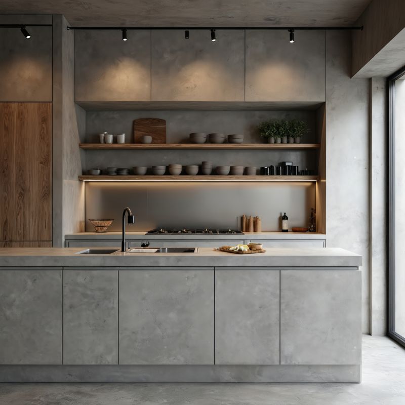 Poured Countertop Installation in Napa, CA